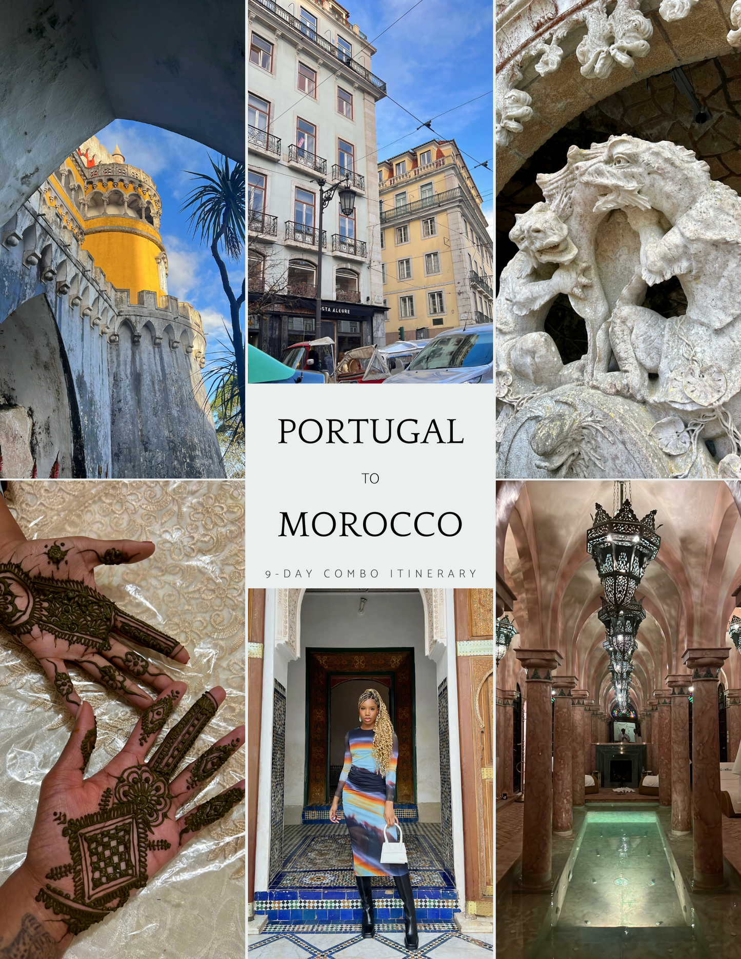 Itinerario 9 Días desde Portugal a Marruecos (Lisboa + Marrakech)