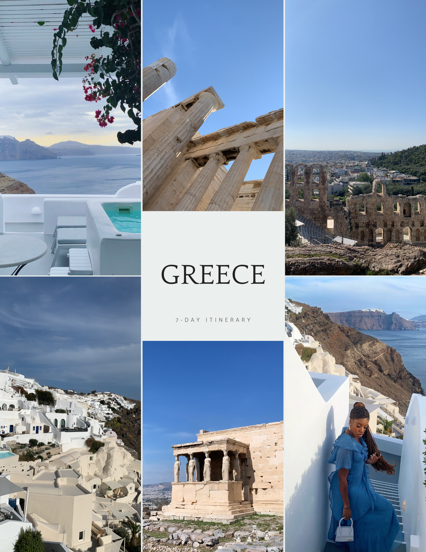 Itinerario de 7 días en Grecia (Atenas + Santorini) 