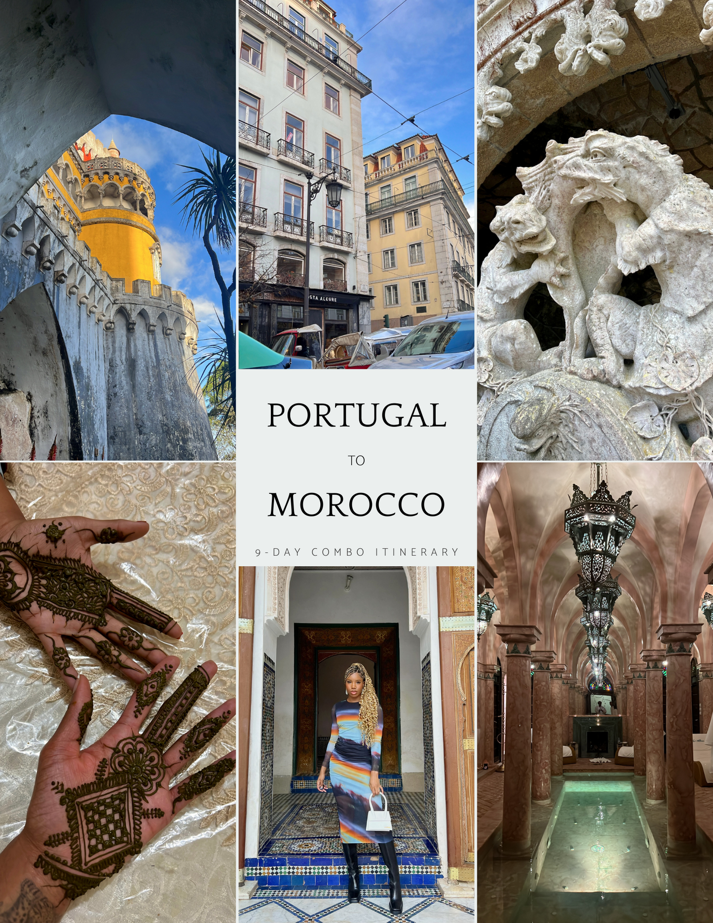 9 Days from Portugal to Morocco Itinerary (Lisbon + Marrakech)